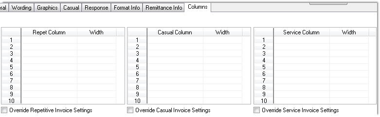 invoice format