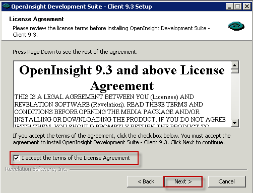 client setup