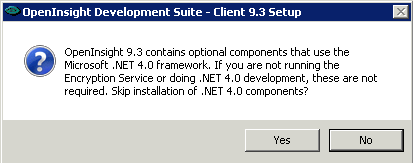 client setup