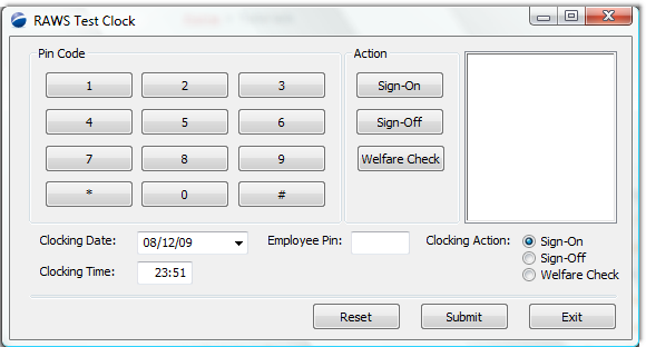 queue clock