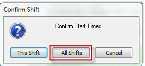 confirm shifts