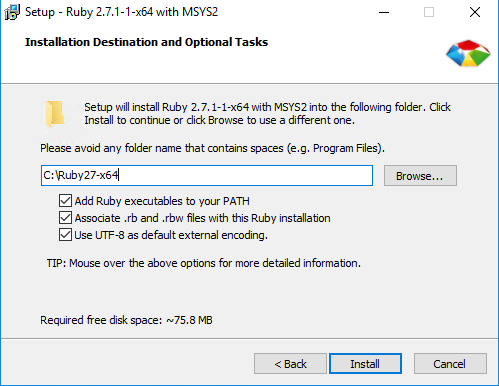 Install Options